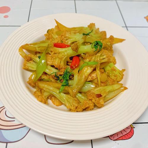 干煸孜然花菜的做法 花菜的做法大全