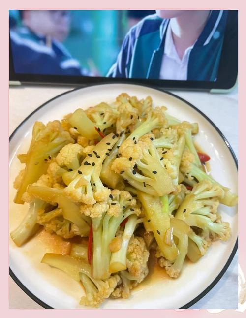 酱香花菜豆角的做法 花菜的做法大全